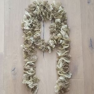 New Handmade Gold Scarf